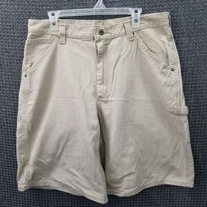 Lee Dungarees Tan Cargo Shorts Men's 38